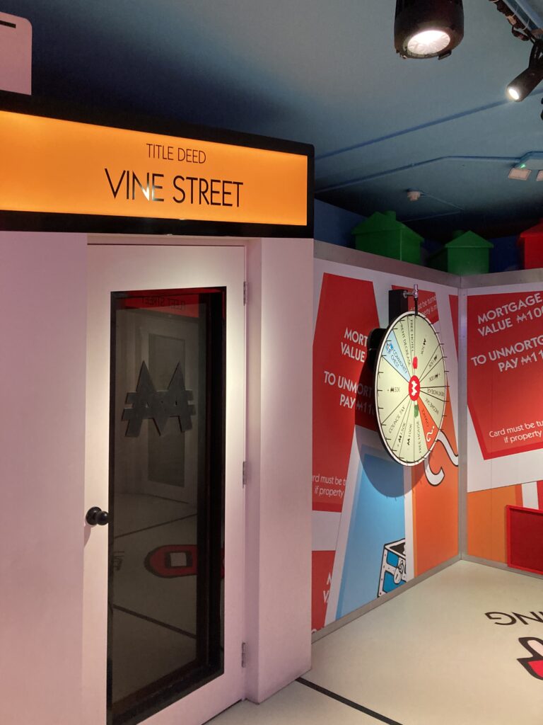 Monopoly Lifesized experience in London