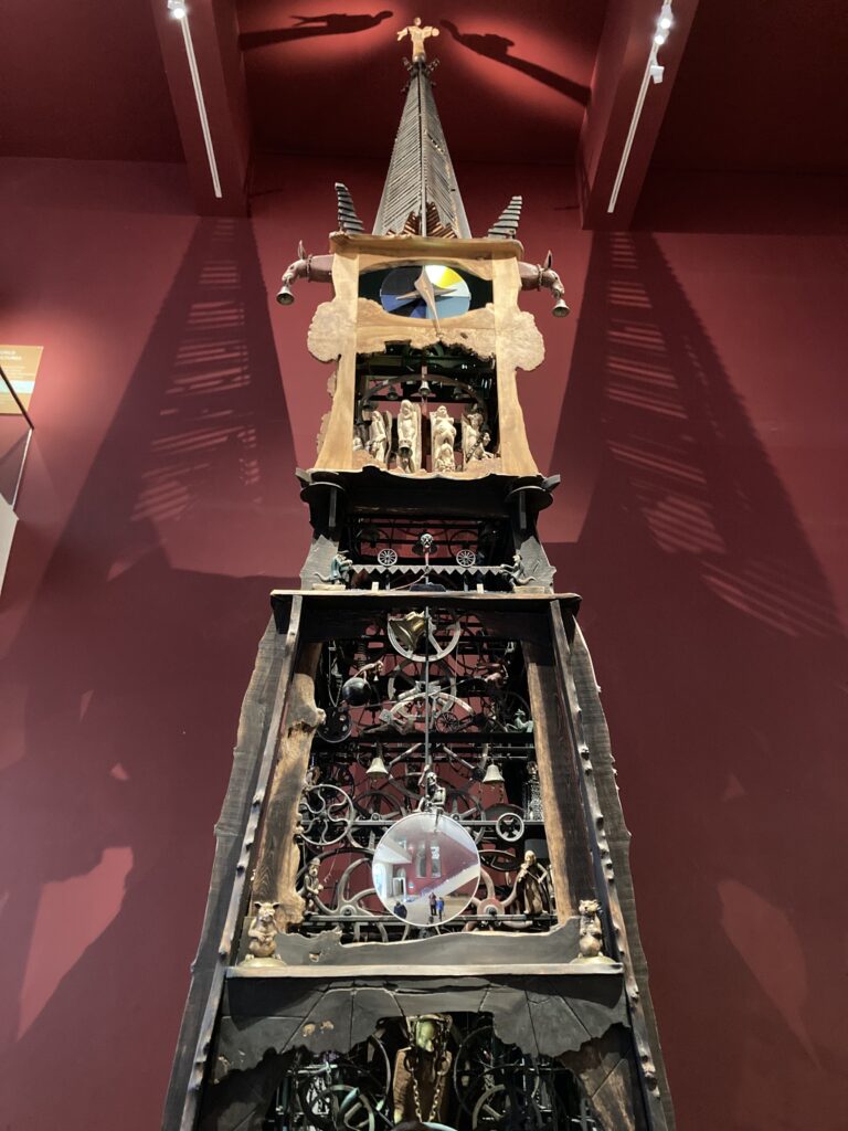 Millennium clock at the National Museum of Scotland, Edinburgh