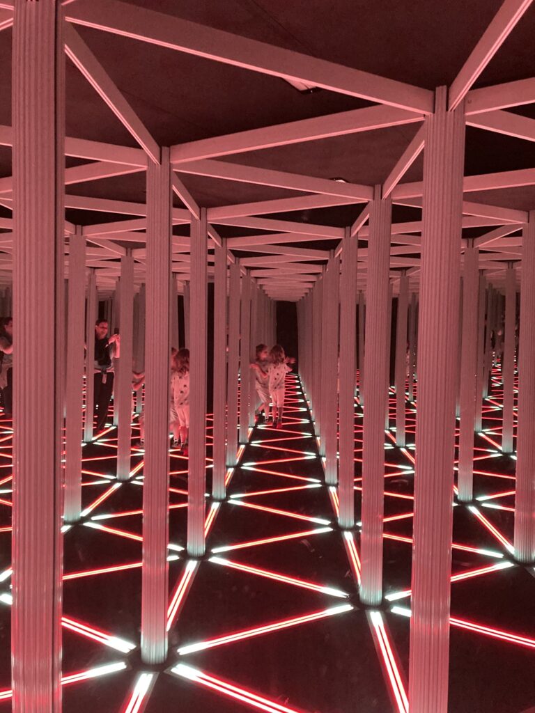 Mirror maze at Camera Obscura and World of Illusions, Edinburgh