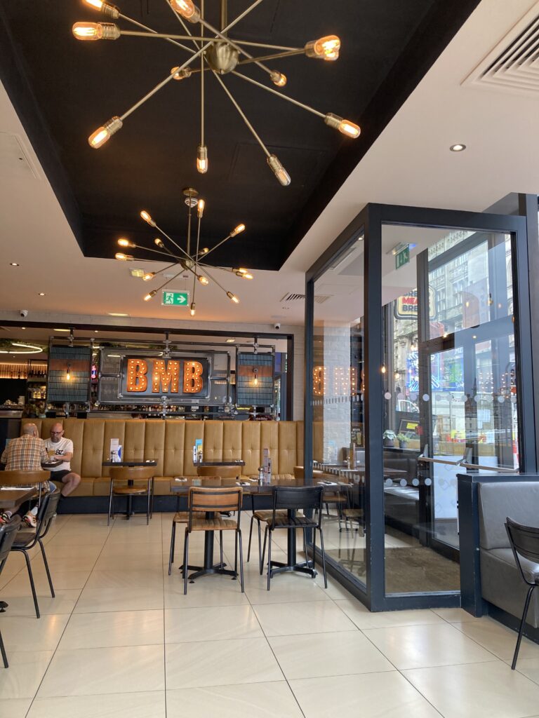 Interior of Bread Meats Bread, Edinburgh