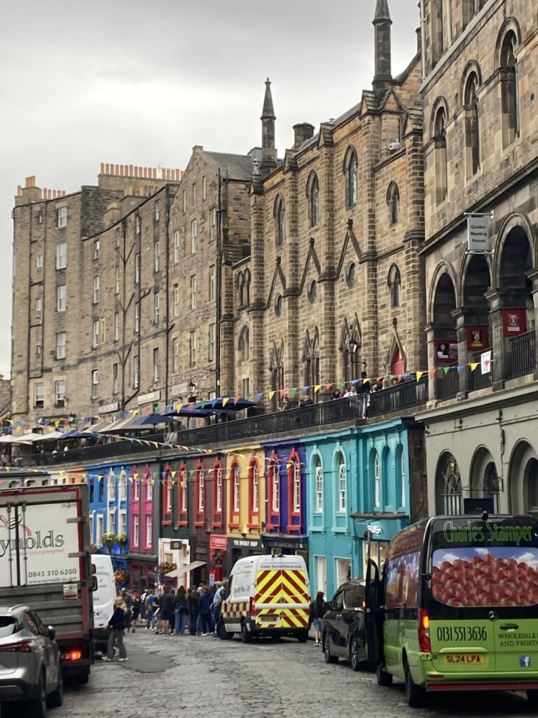 Haymarket, Edinburgh - inspiration for Diagon Alley in Harry Potter