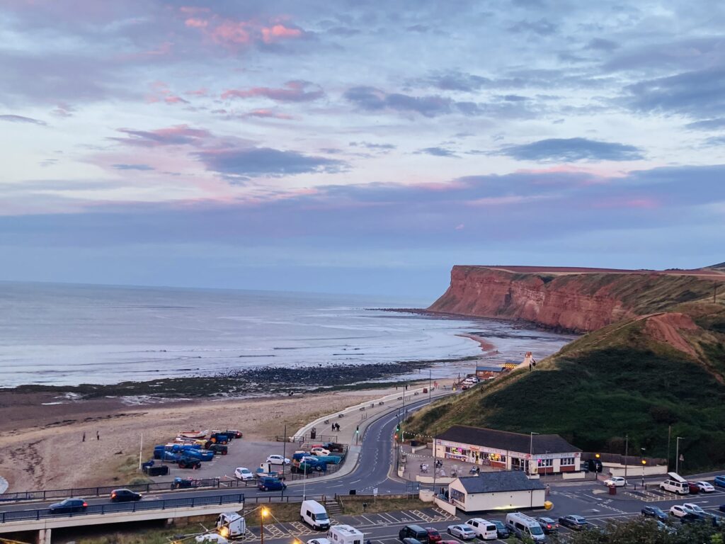 View of Saltburn from the Spa Hotel