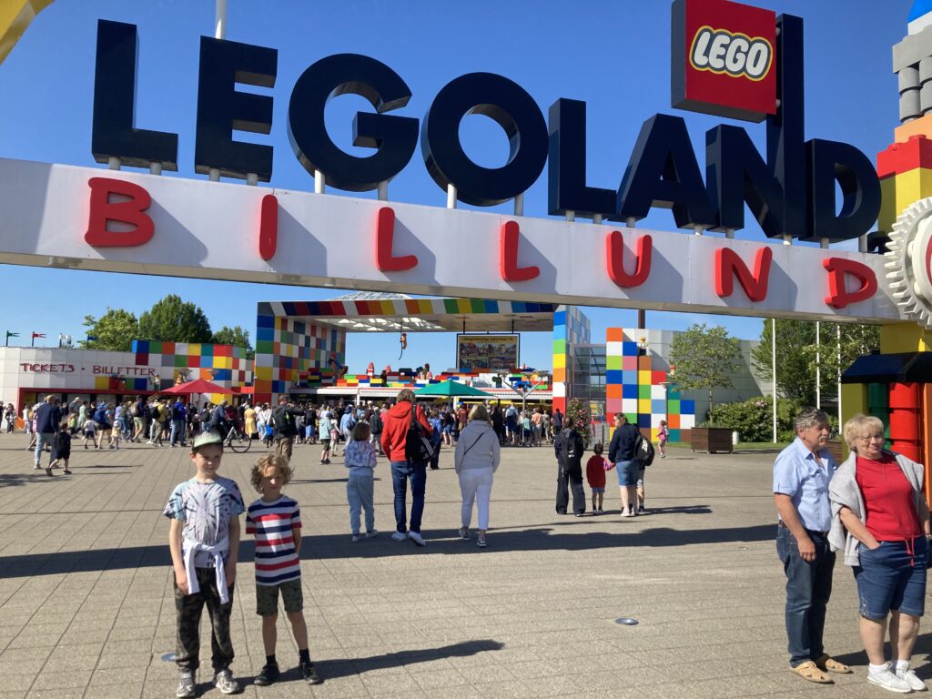 Entrance to Legoland Billund