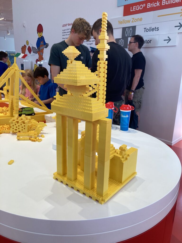 Creativity zone at The Lego House, Billund
