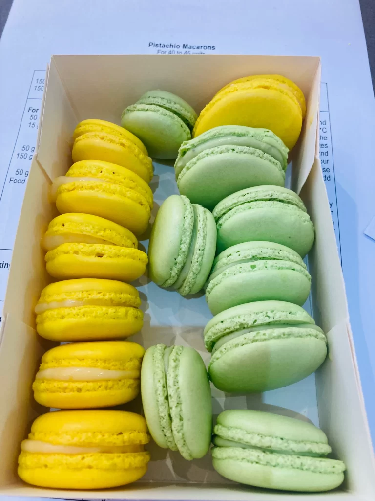 Macaron making workshop in Paris